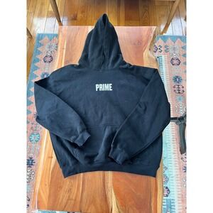Prime Hydration Logo Hoodie Black Mens Large Logan Paul KSI Sweatshirt